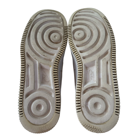 Nike Air Force 1 Lady Woman Size 9 Sneakers Running Shoes White - Picture 4 of 7